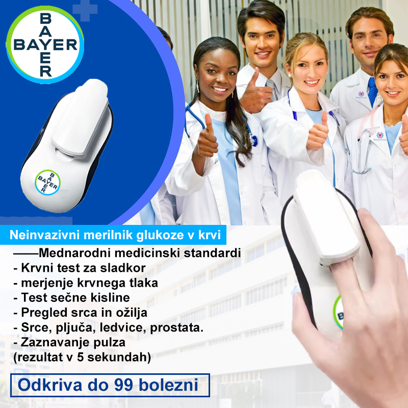 Novi Bayer 2024 visoko natančen neinvazivni glukometer